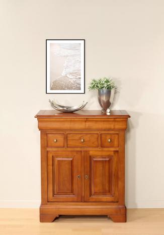 Petit buffet Maria-josée réalisé en Merisier Massif de style Louis Philippe '