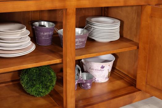 Buffet 3 portes réalisé en Merisier de style Campagnard