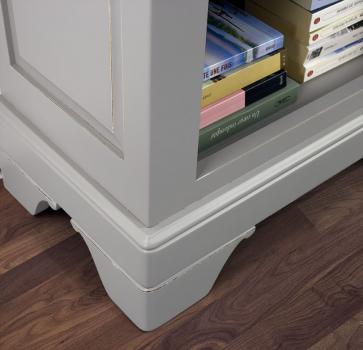 Bibus Lola réalisé en Merisier Massif de style Louis Philippe Finition Gris Patiné SEULEMENT DISPONIBLE