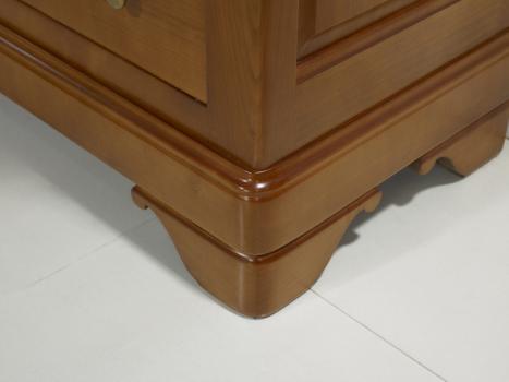Petite Commode 4 tiroirs Emma réalisée en Merisier Massif de style Louis Philippe