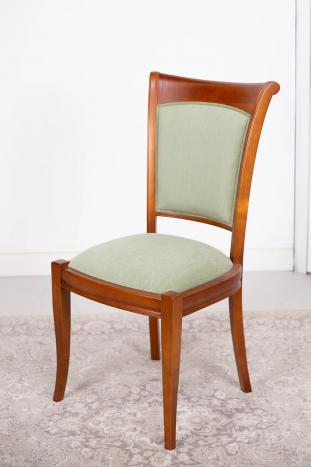 Chaise Pauline en Merisier Massif de style Louis Philippe  SEULEMENT 1 DISPONIBLE