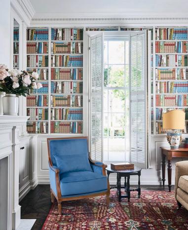 Fauteuil Laura de style Louis XVI réalisé en hêtre massif  Tissu Bleu