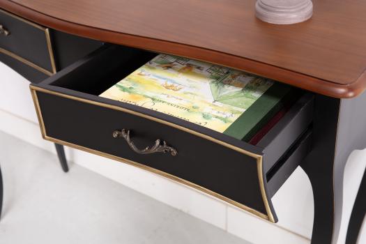 Console Anne-Luce réalisée en Merisier de style Louis XV SEULEMENT 1 DISPONIBLE
