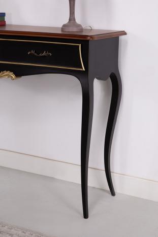 Console Anne-Luce réalisée en Merisier de style Louis XV SEULEMENT 1 DISPONIBLE