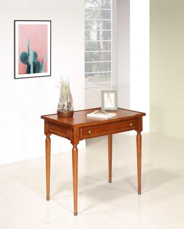 Table d'écriture Rose réalisée en Merisier de style Louis XVI
