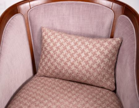 Fauteuil Cabriolet Caroline réalisé en Merisier Massif de style Louis Philippe