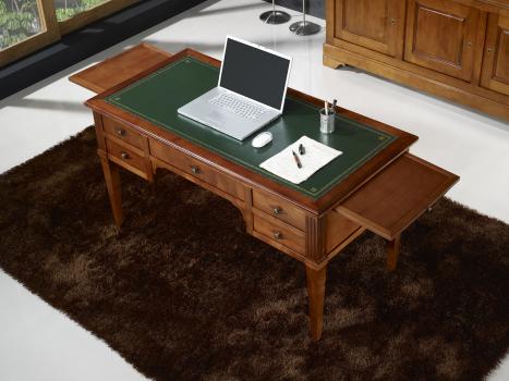 Bureau Ministre Nicolas réalisé en Merisier Massif de style Directoire 