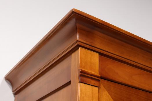 Armoire ou Bonnetière Céline de style Directoire réalisée en Merisier Massif 1porte 1 tiroir
