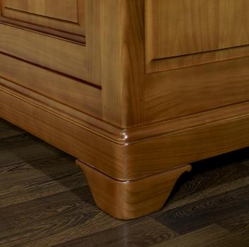 Buffet 3 portes Estelle réalisé en Merisier massif de style Louis Philippe