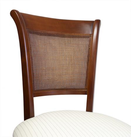 Lot de 2 Chaises Ambre réalisée en Merisier de style Louis Philippe
