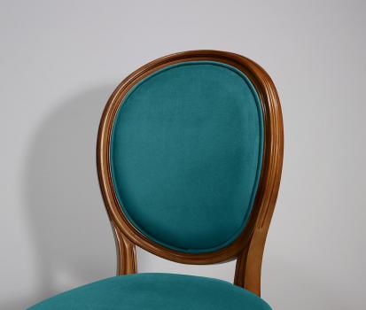 Chaise Emeline réalisée en Merisier Massif de style Louis XVI