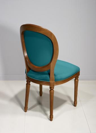 Chaise Emeline réalisée en Merisier Massif de style Louis XVI