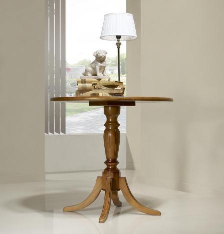 Guéridon Bertille en Merisier de style Louis Philippe Diamètre 80 cm  SEULEMENT 2 DISPONIBLE 