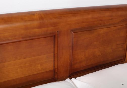 Lit Bateau Jean-Christian en Merisier Massif 140X190 de style Louis Philippe 