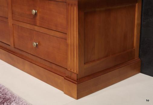 Meuble TV 16/éme Laurence réalisé en merisier de style Directoire
