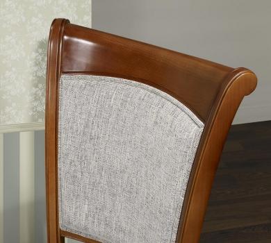 Chaise Pauline en Merisier Massif de style Louis Philippe