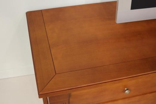 Meuble TV 16/éme Laurence réalisé en merisier de style Directoire