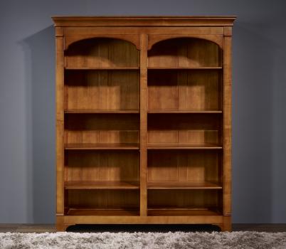 Bibliothèque Caroline réalisée en Merisier Massif de style directoire