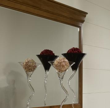 Miroir pour Buffet 3 portes en Chêne Massif de style Louis Philippe