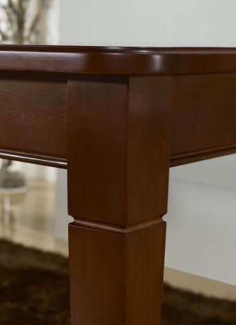 Console ou table Extensible Céline réalisée en Merisier de style Louis Philippe