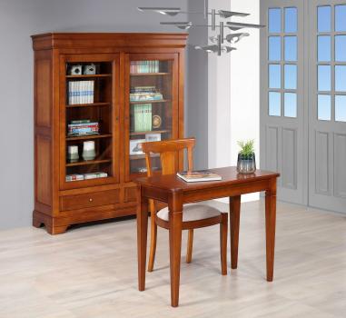 Console ou table à écrire Céline réalisée en Merisier de style Louis Philippe SEULEMENT 1 DISPONIBLE