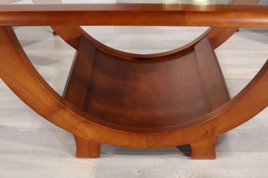 Table basse Nicolas réalisée en Merisier Massif de style Contemporain