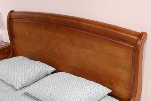 Lit Lea 160x200 en Merisier Massif de style Louis Philippe SEULEMENT 1 DISPONIBLE
