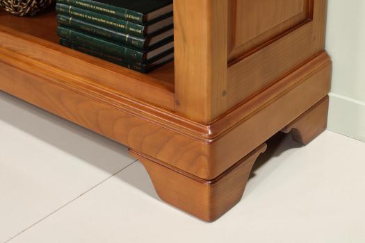 Bibus Valérie en merisier massif de style Louis Philippe Longueur 105 cm