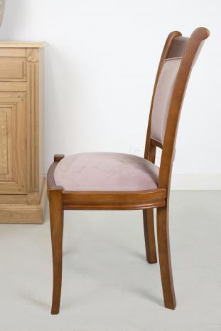 Chaise Pauline en Merisier Massif de style Louis Philippe  FSM Baroja Color 13