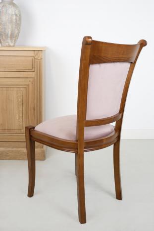 Chaise Pauline en Merisier Massif de style Louis Philippe  FSM Baroja Color 13