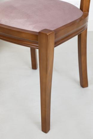 Chaise Pauline en Merisier Massif de style Louis Philippe  FSM Baroja Color 13